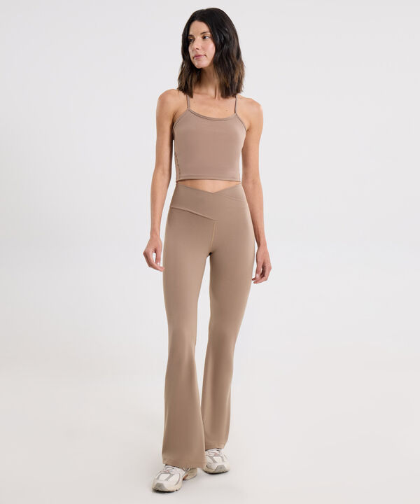 Camiseta Para Mujer Beige image number null