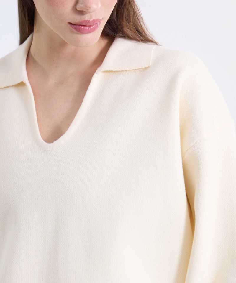 Saco Para Mujer Crema