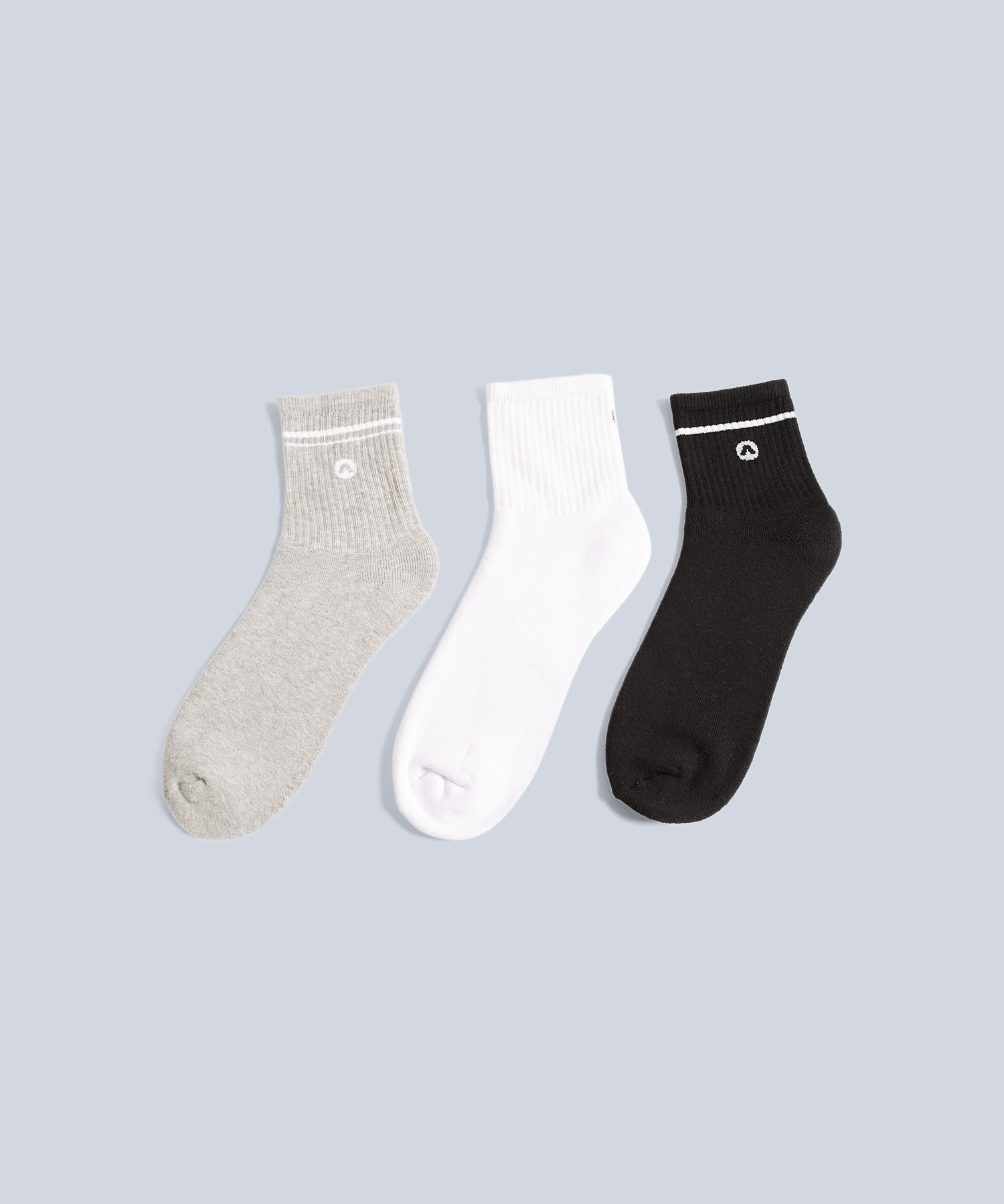 Medias Para Hombre GrisClaro