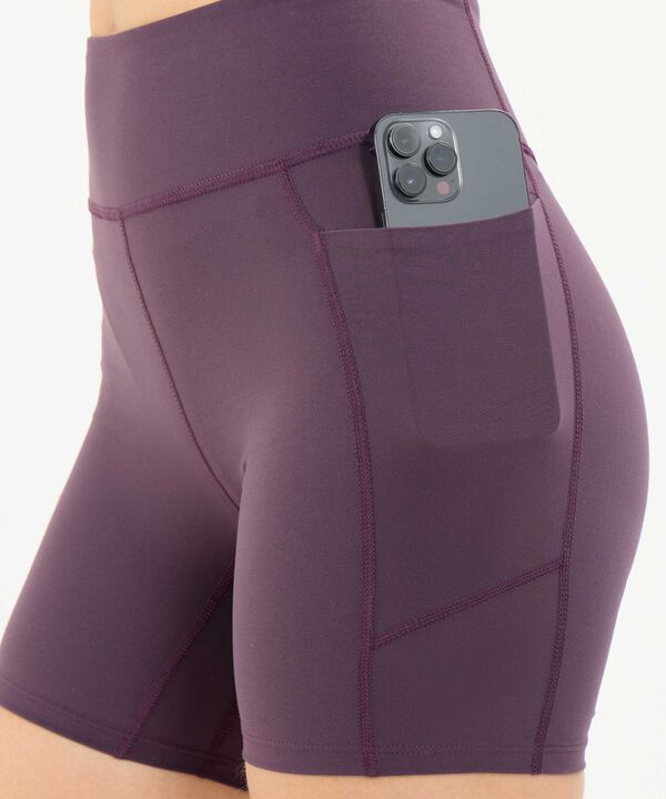 Short Para Mujer Morado image number null