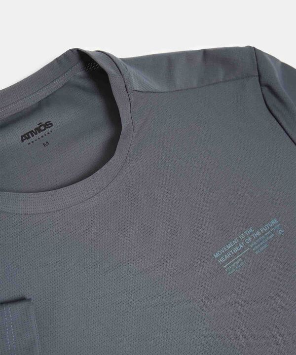 Camiseta Para Hombre GrisOscuro image number null