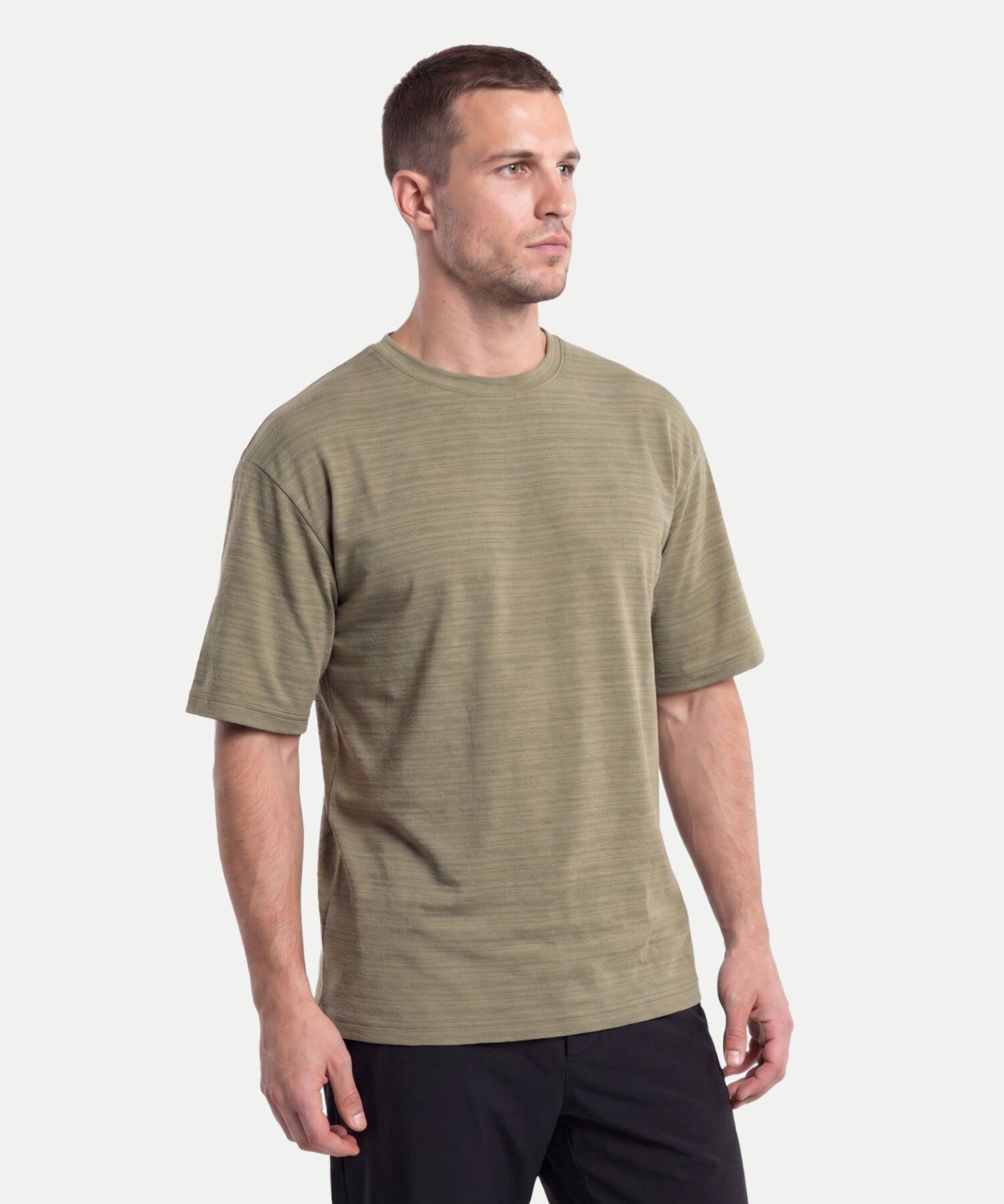 Camiseta Para Hombre Verde