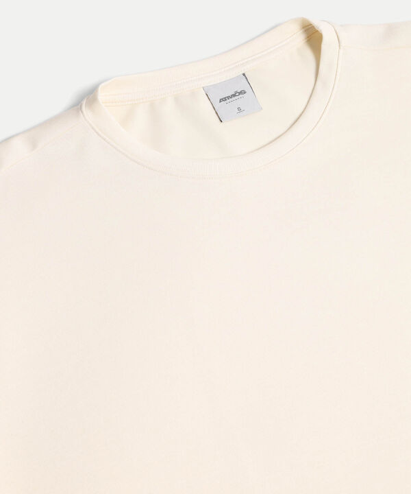 Camiseta Para Mujer Crema image number null