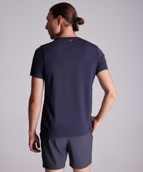 Camiseta Para Hombre AzulOscuro image number null