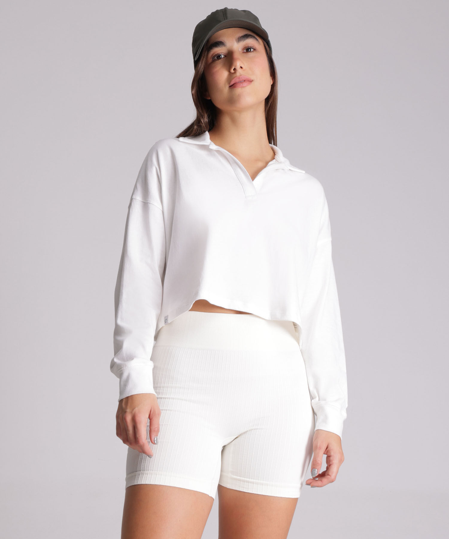Polo Para Mujer Marfil