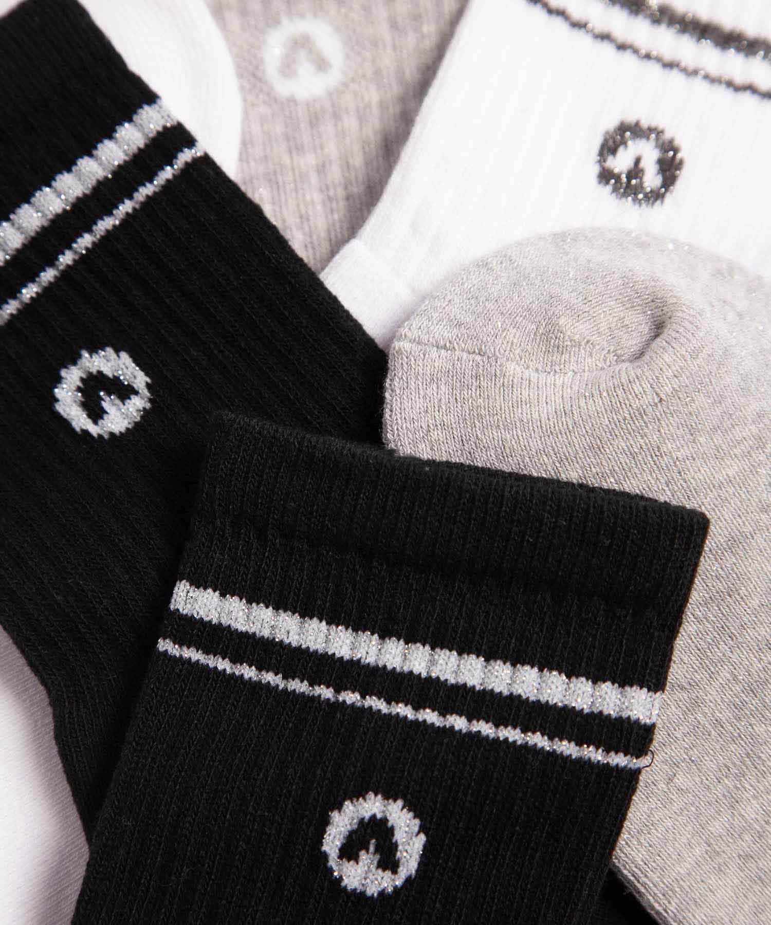 Medias Para Mujer Gris