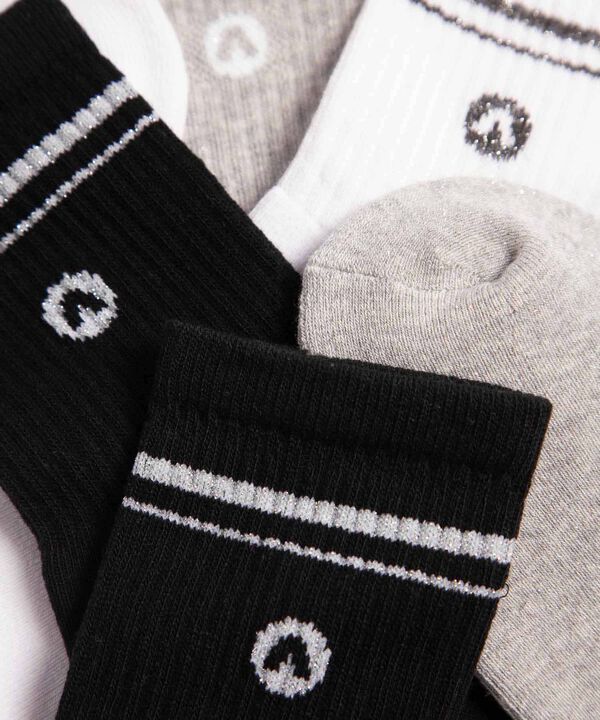Medias Para Mujer Gris image number null