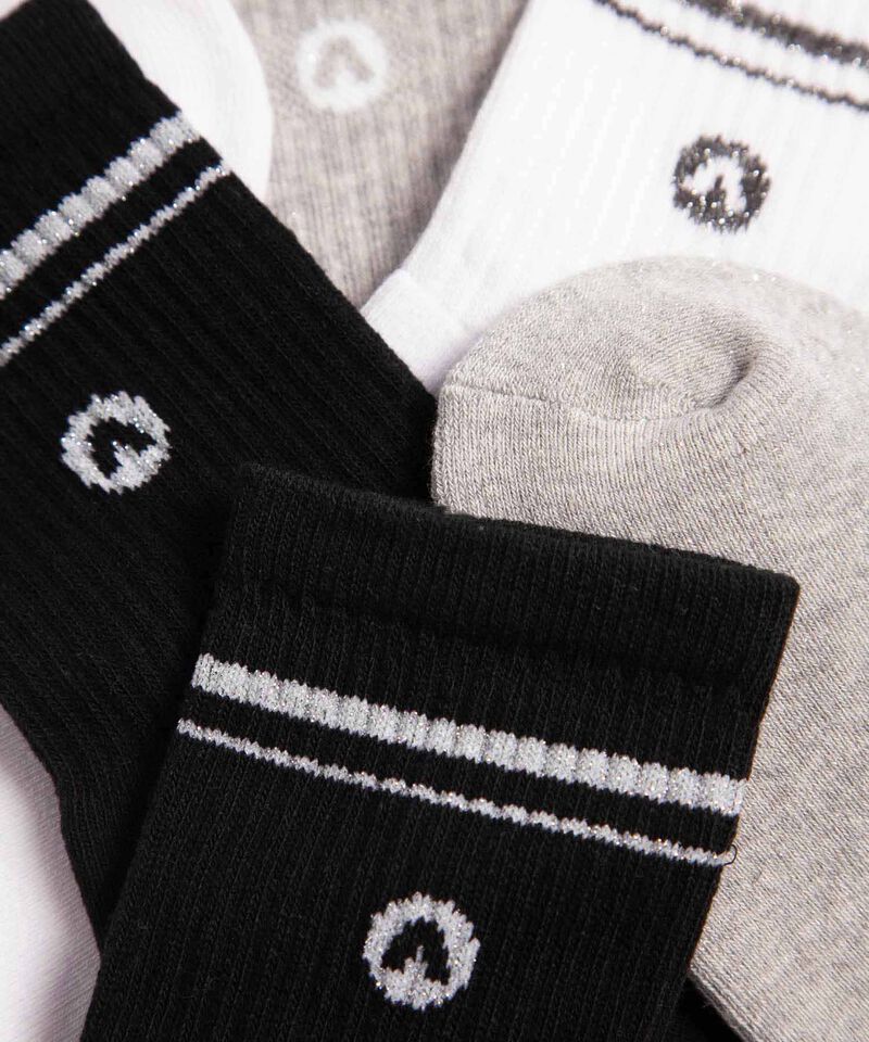 Medias Para Mujer Gris