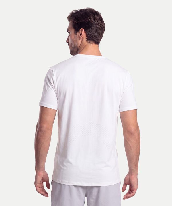 Camiseta Para Hombre Blanco