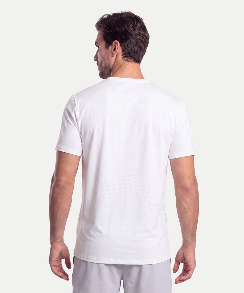 Camiseta Para Hombre Blanco