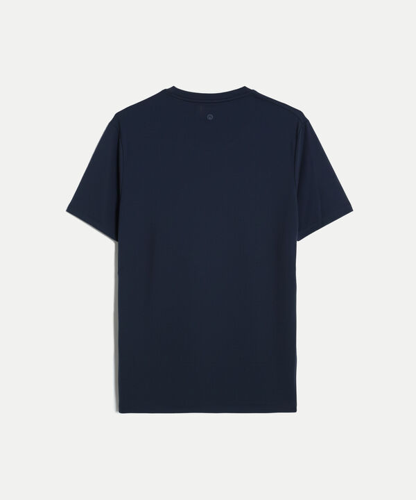 Camiseta Para Hombre AzulOscuro image number null