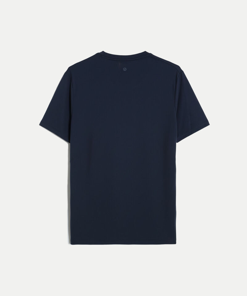 Camiseta Para Hombre AzulOscuro