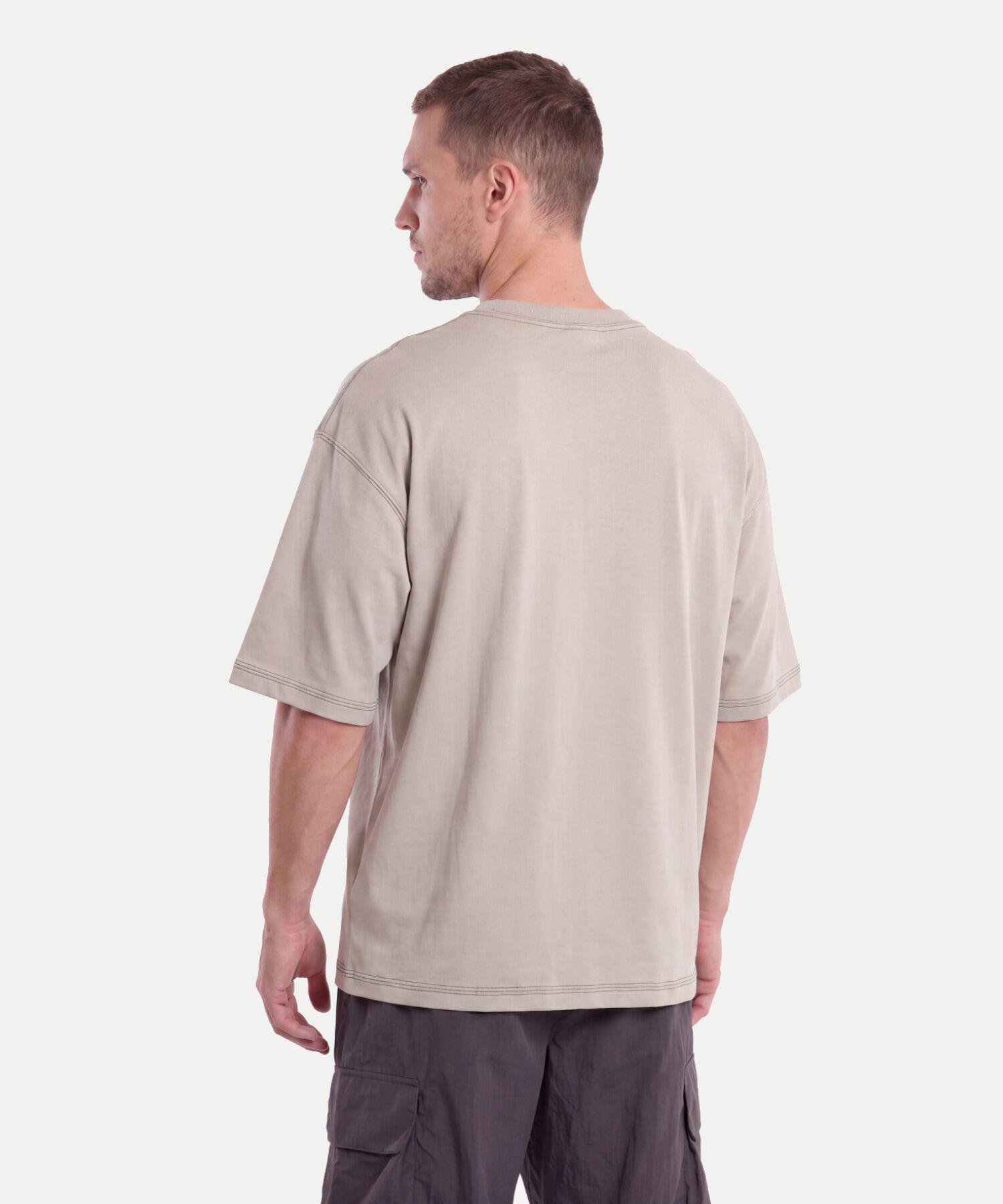 Camiseta Para Hombre CafeClaro