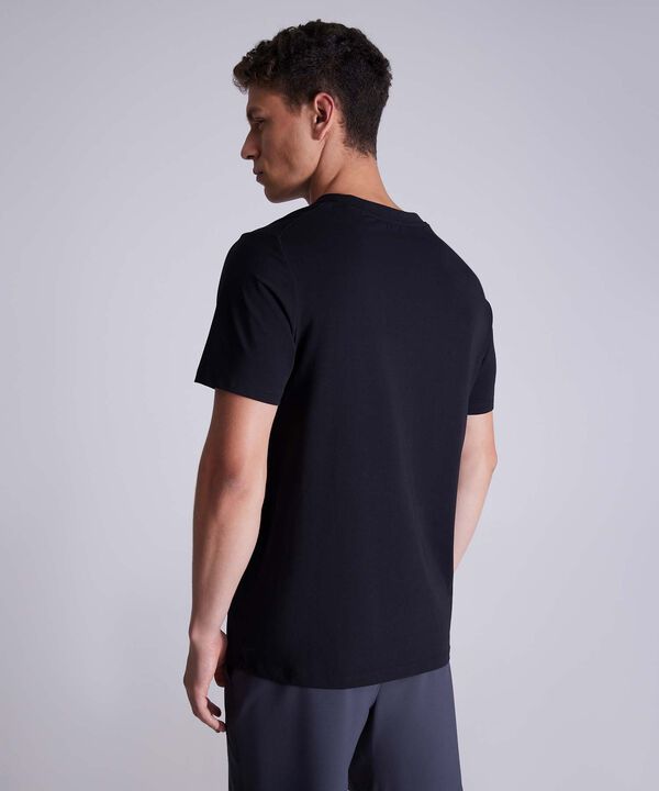 Camiseta Para Hombre Negro image number null