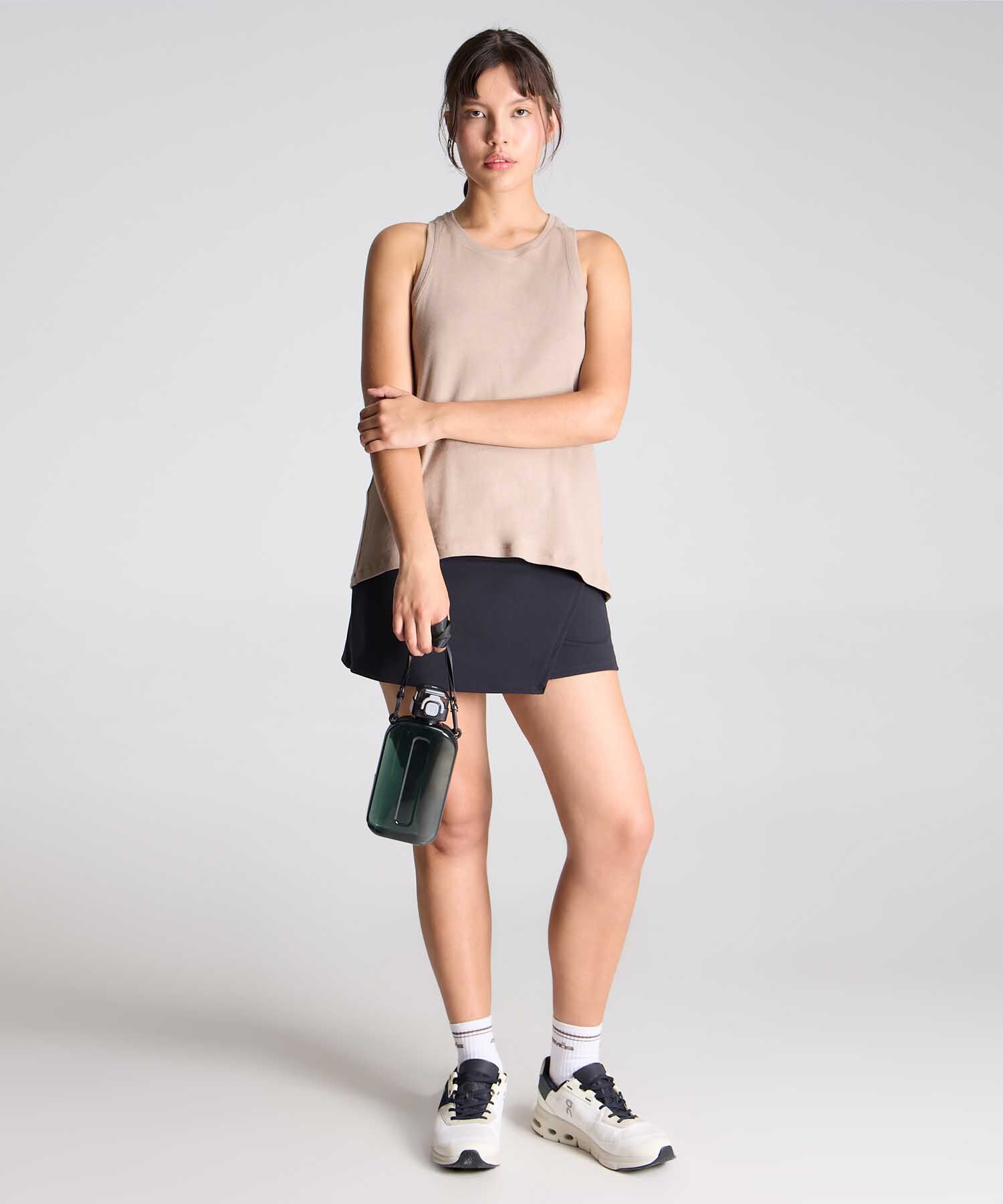 Camiseta Para Mujer Beige