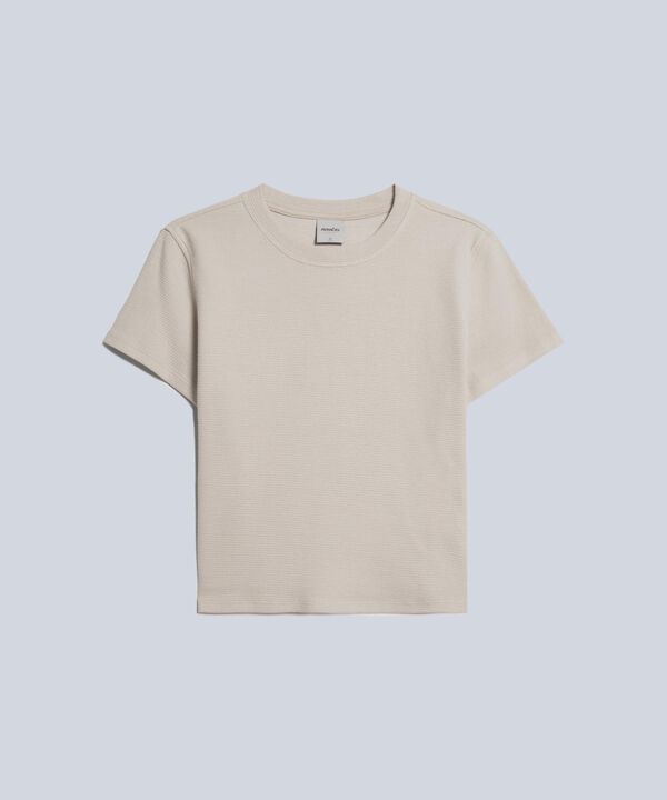 Camiseta Para Mujer Beige
