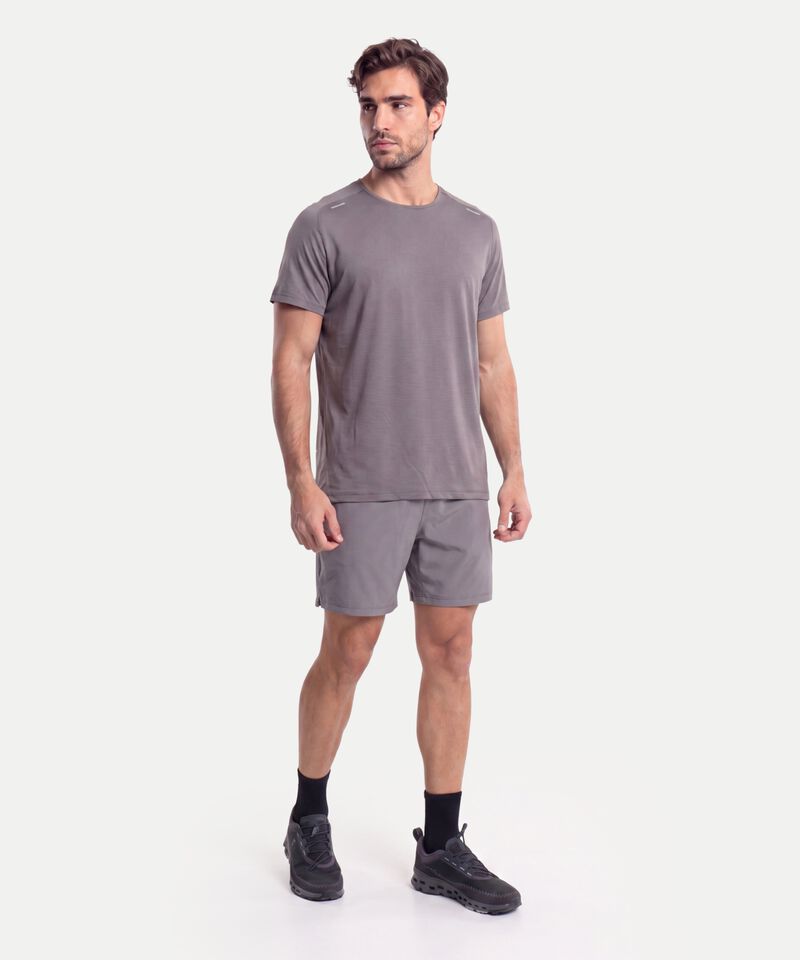 Camiseta Para Hombre GrisOscuro