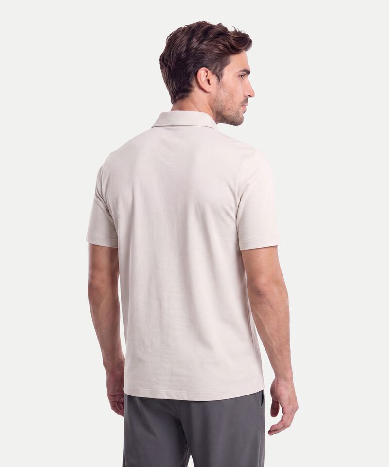Polo Para Hombre Beige