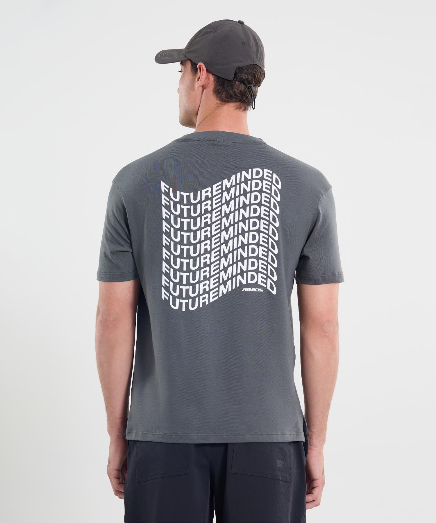 Camiseta Para Hombre GrisOscuro