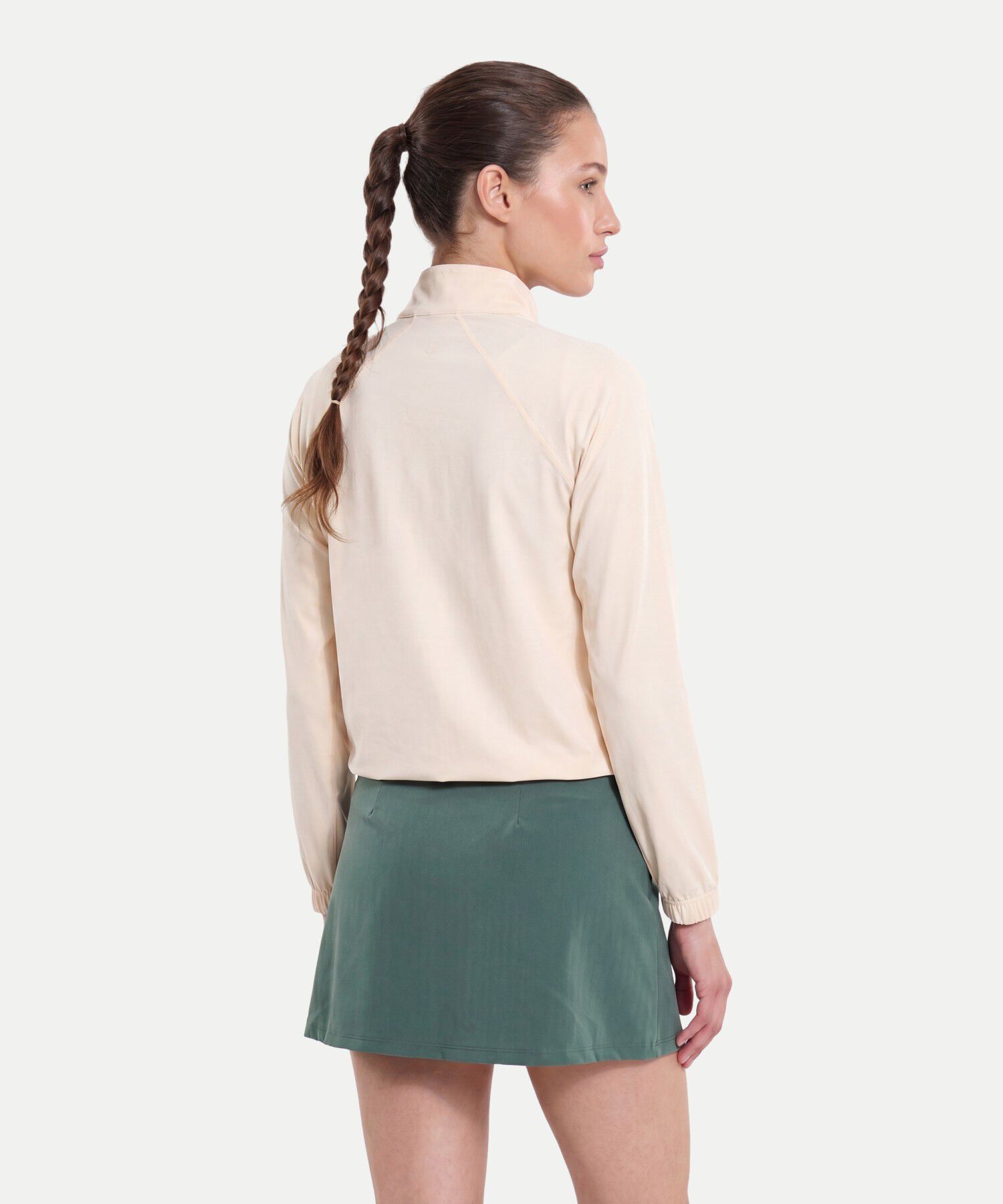 Buzo Para Mujer Crema