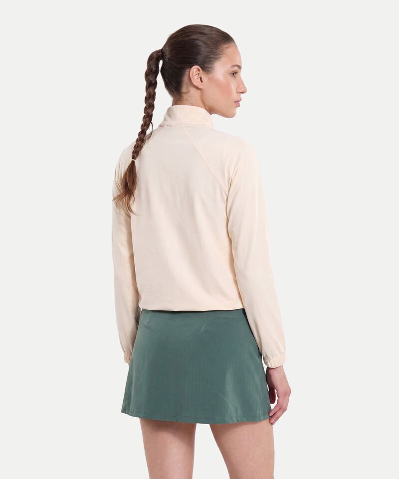 Buzo Para Mujer Crema