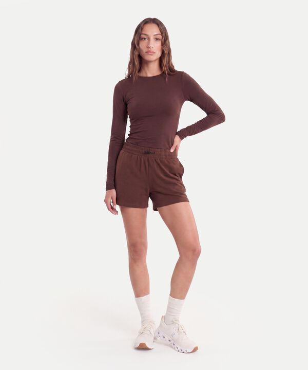 Camiseta Para Mujer CafeOscuro