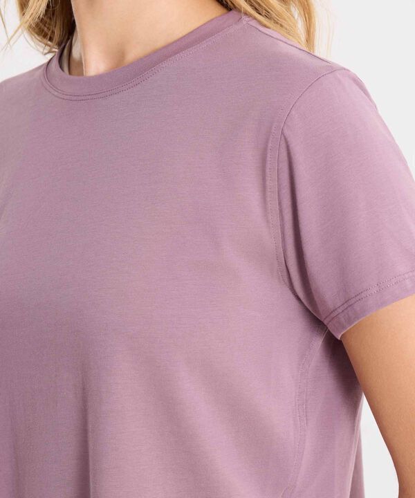 Camiseta Para Mujer Morado image number null