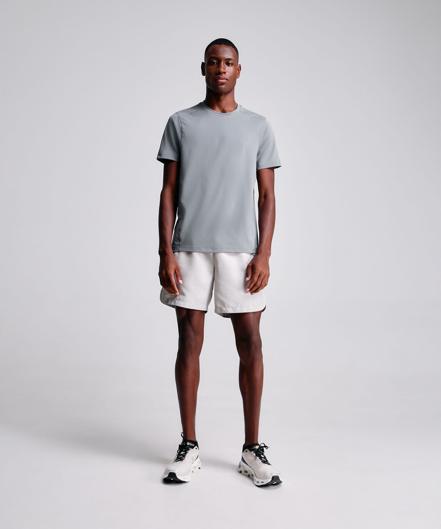 Camiseta Para Hombre Gris