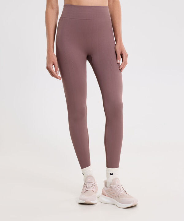 Leggins Para Mujer Cafe image number null
