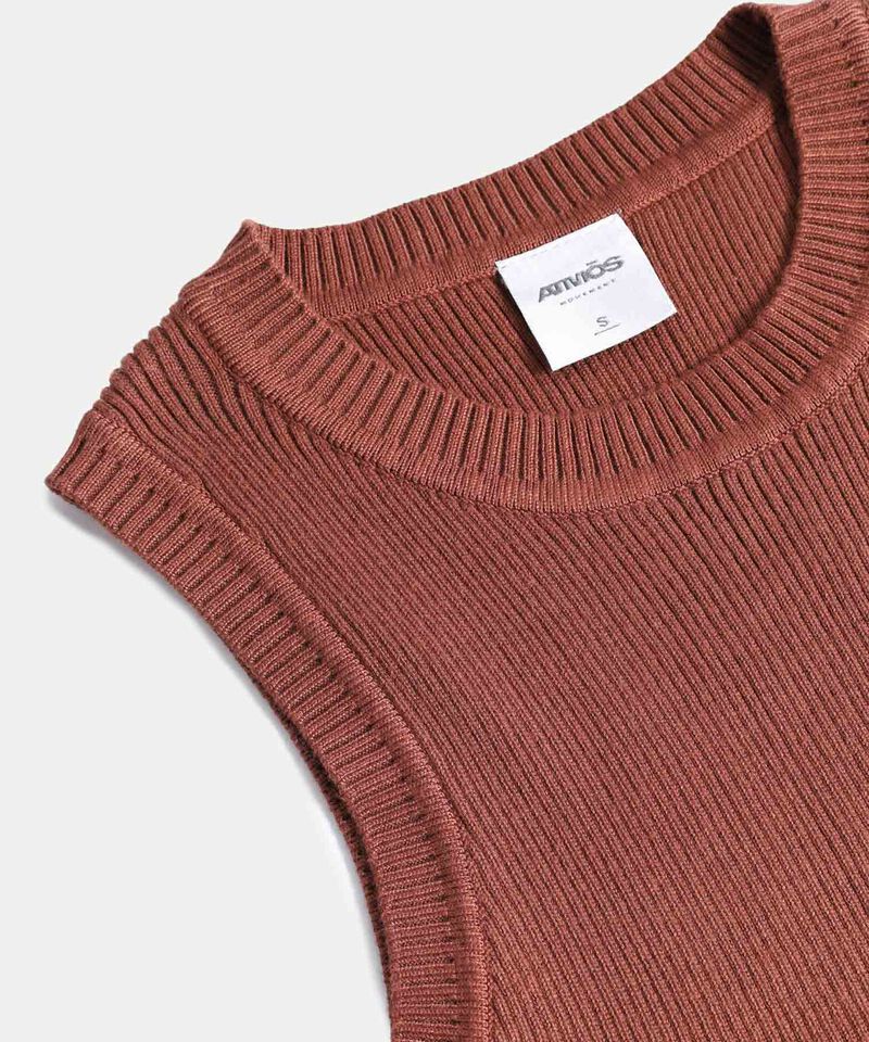 Camiseta Para Mujer Terracota