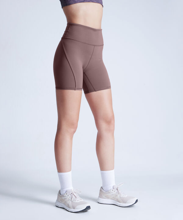 Short Para Mujer Cafe image number null