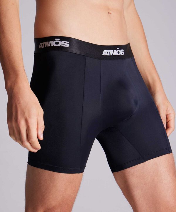 Boxer Para Hombre Negro