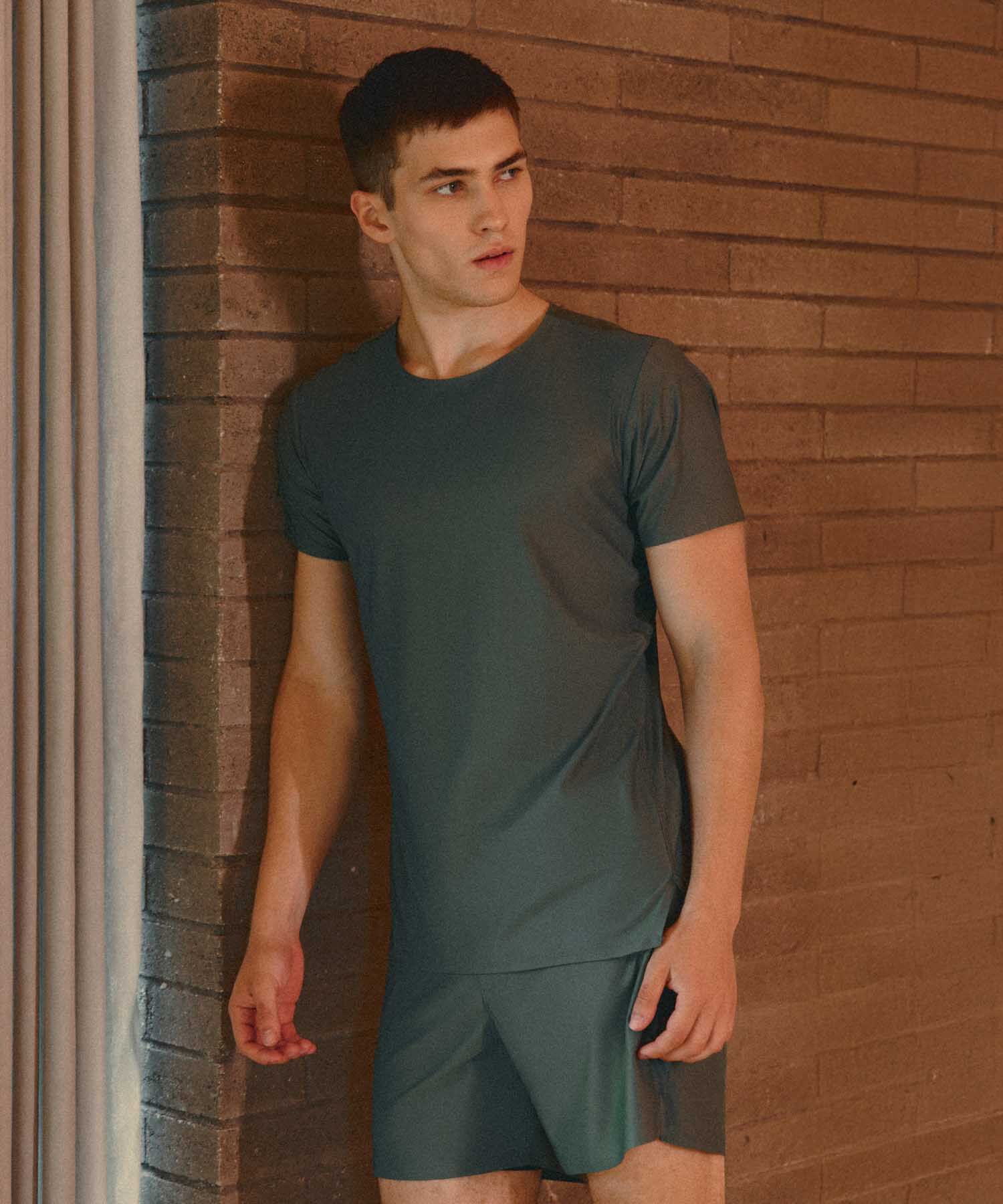 Bermuda Para Hombre Verde