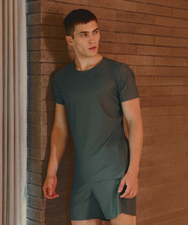 Bermuda Para Hombre Verde image number null