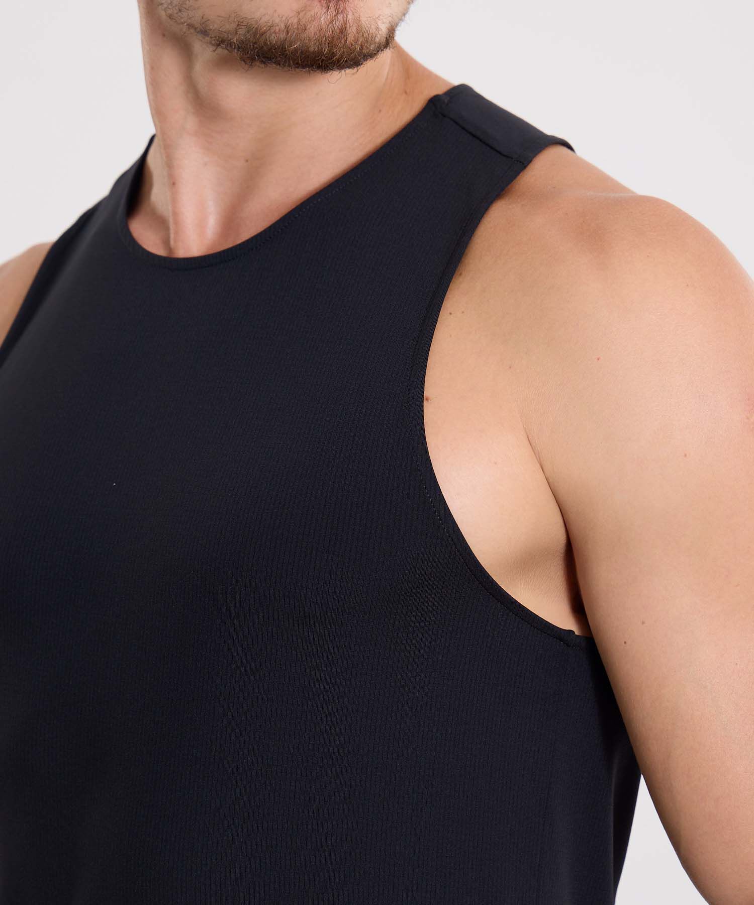 Camiseta Para Hombre Negro