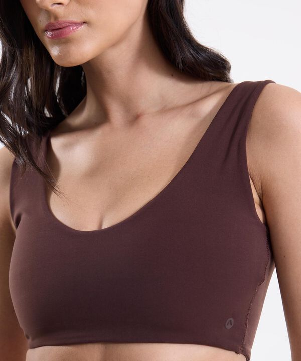 Top Para Mujer CafeOscuro