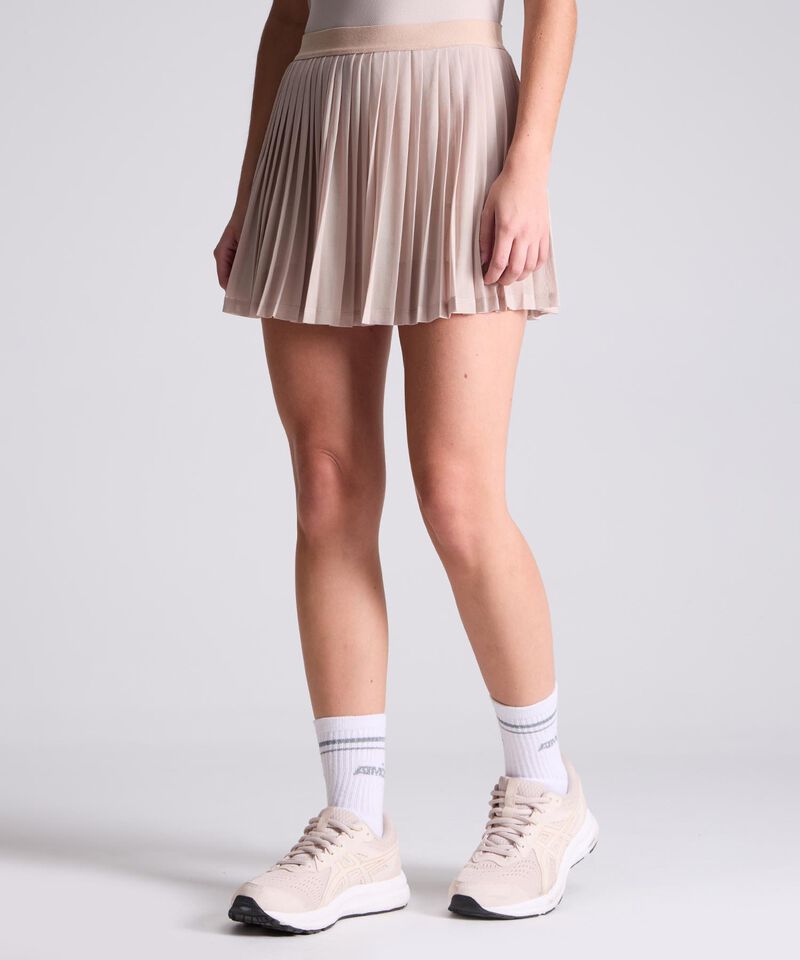Falda Para Mujer Beige