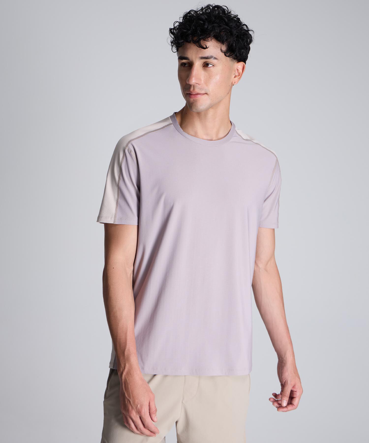 Camiseta Para Hombre Lila