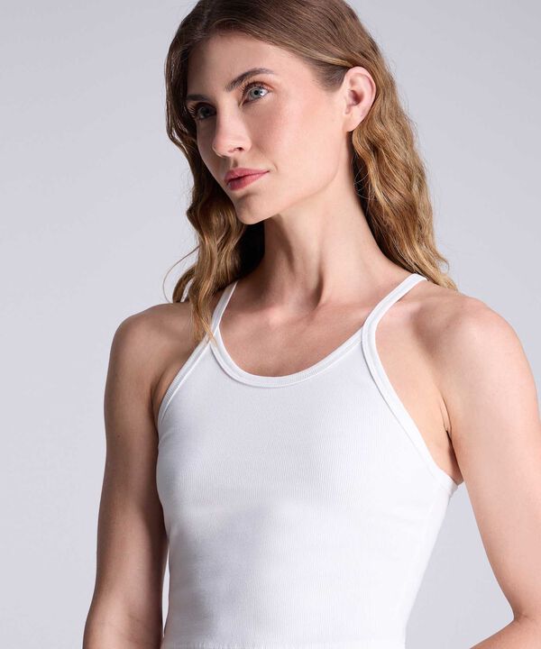 Camiseta Para Mujer Marfil image number null