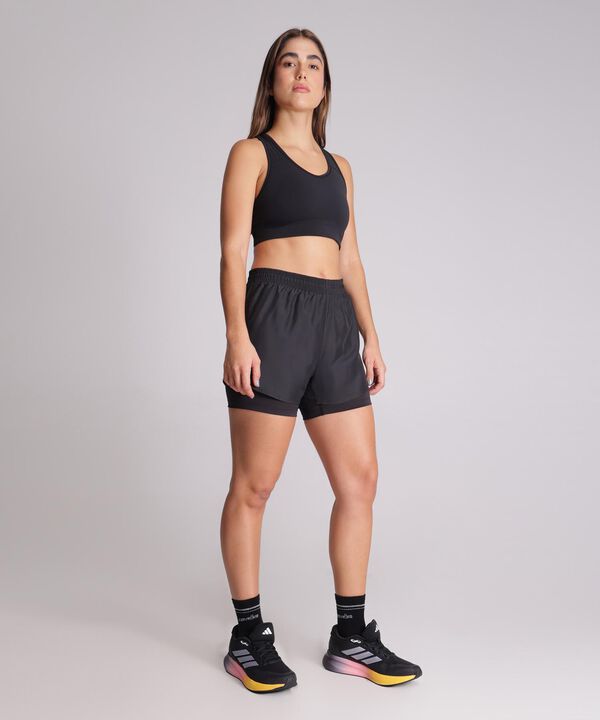 Short Para Mujer Negro image number null