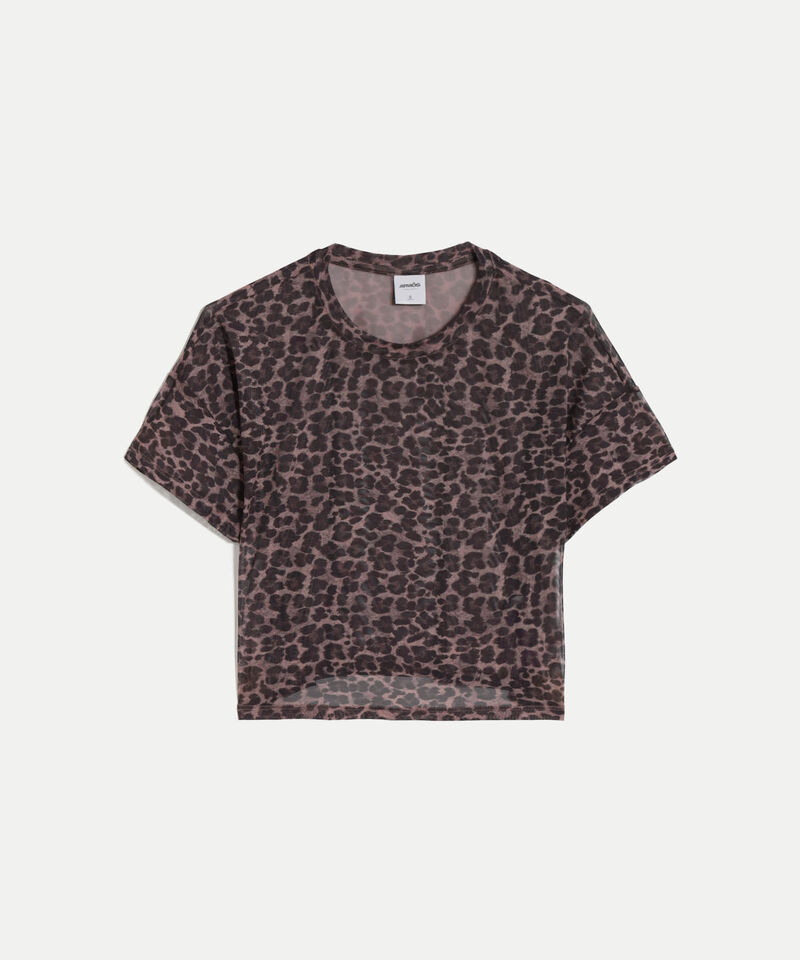 Camiseta Para Mujer CafeOscuro