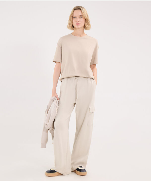Camiseta Para Mujer Beige image number null