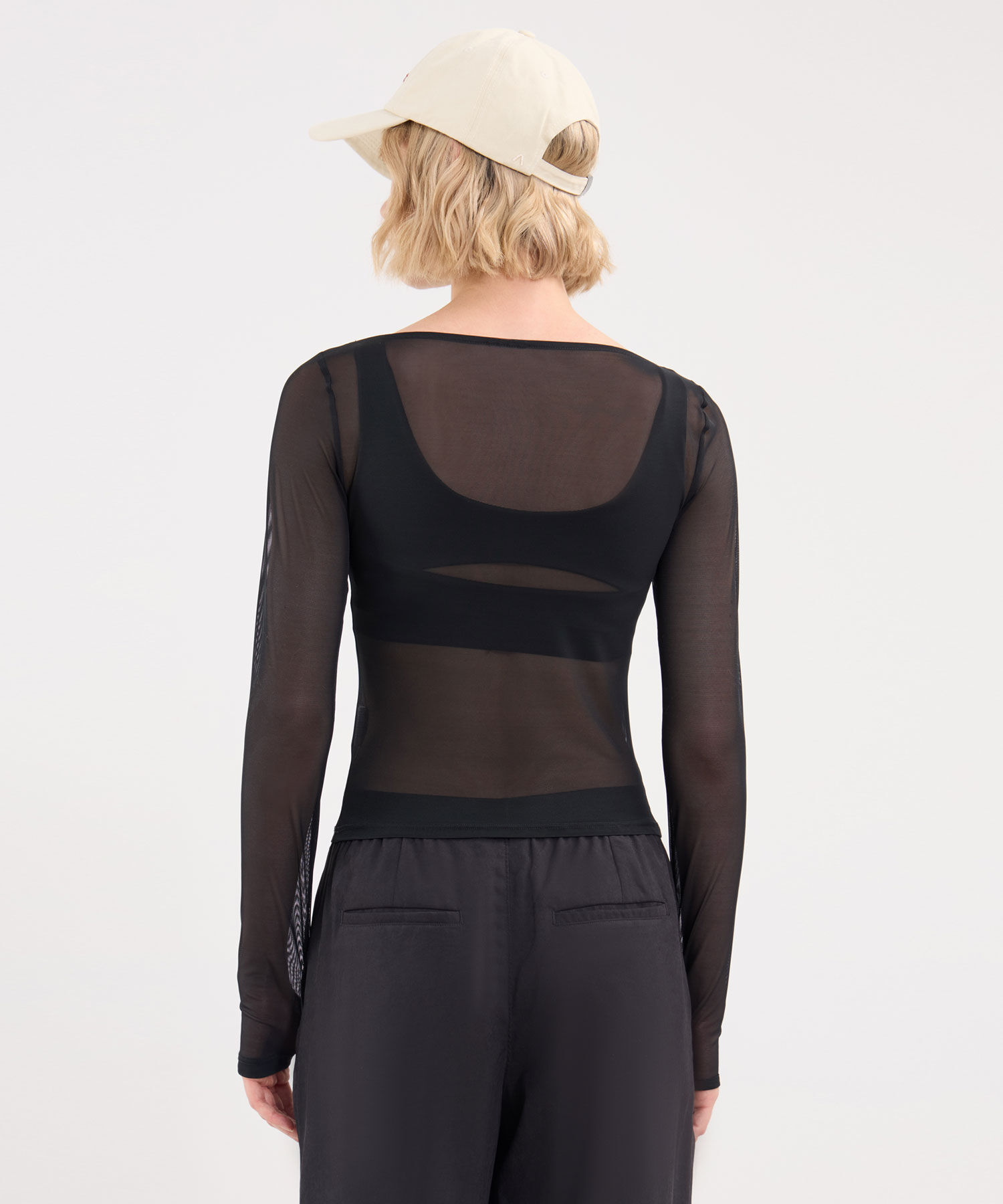 Camiseta Para Mujer Negro