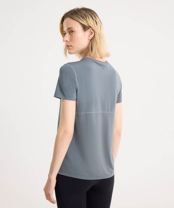 Camiseta Para Mujer Gris