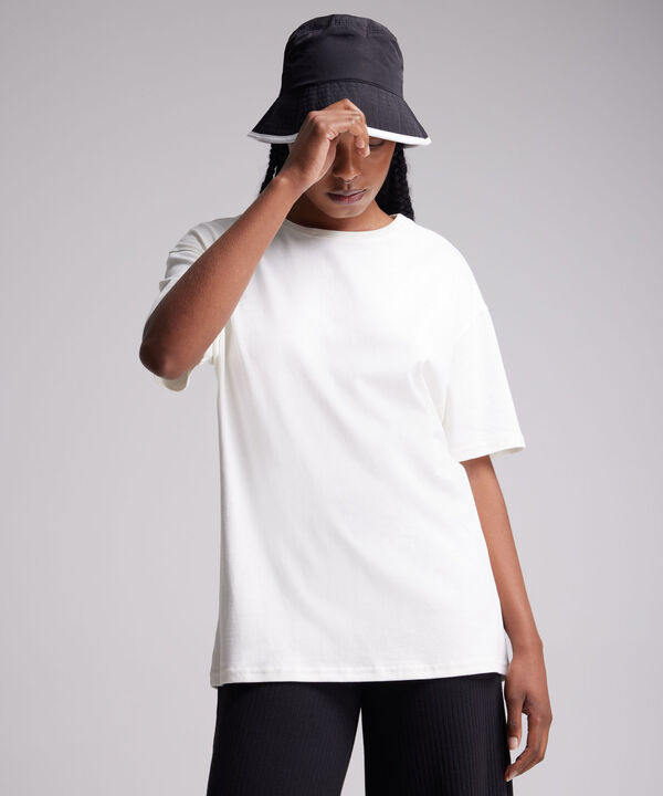 Camiseta Para Mujer Marfil image number null
