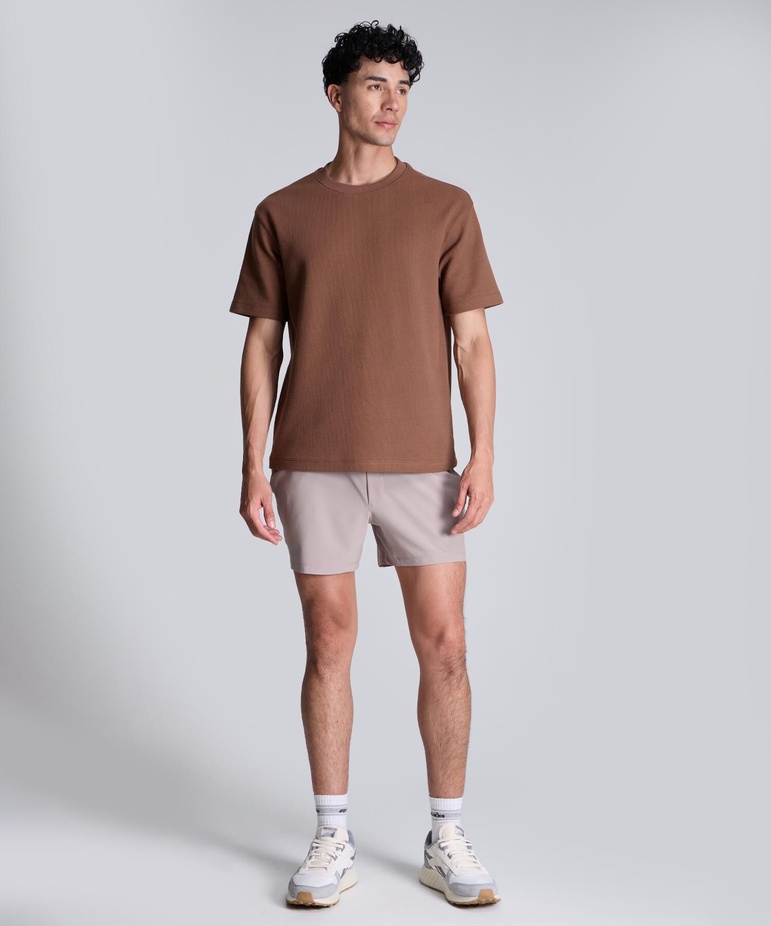 Camiseta Para Hombre Cafe