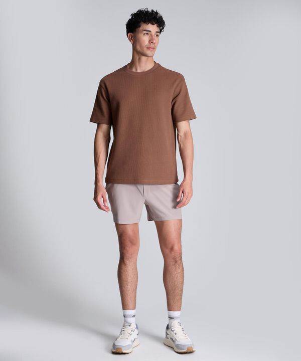 Camiseta Para Hombre Cafe image number null