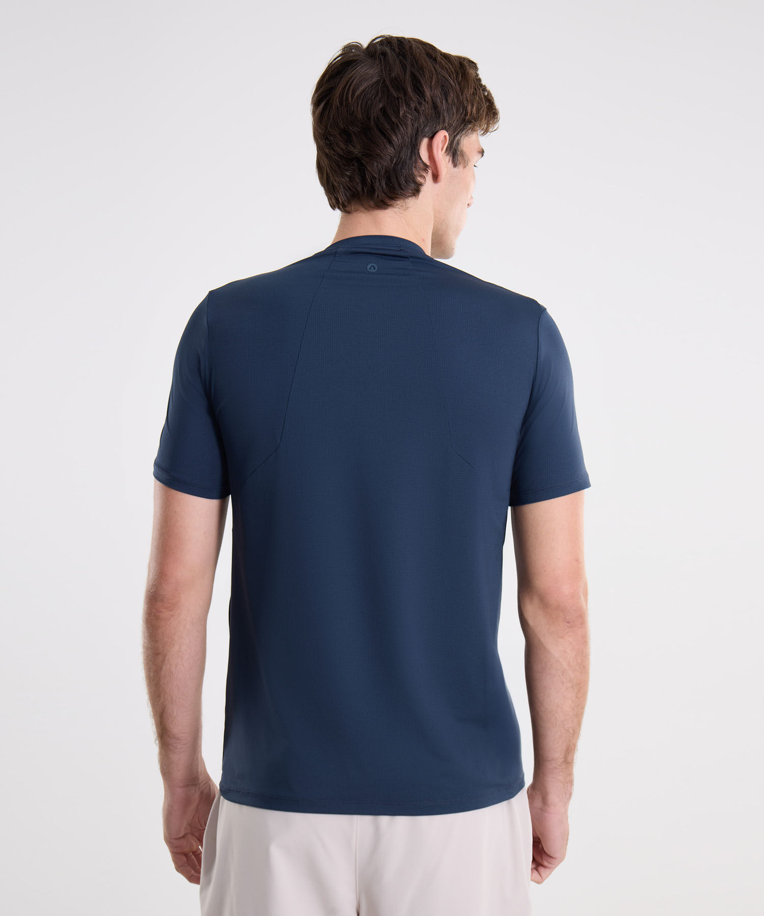 Camiseta Para Hombre AzulOscuro