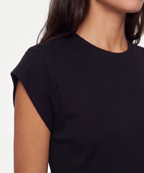 Camiseta Para Mujer Negro