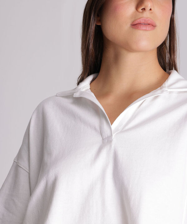 Polo Para Mujer Marfil